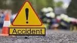 A man and his five-year-old nephew died when the motorcycle they were riding rammed into a stationary truck on a highway here on Wednesday, police said. (HT File) A man and his five-year-old nephew died when the motorcycle they were riding rammed into a stationary truck on a highway here on Wednesday, police said. (HT File)