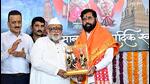 Solapur, Jul 17 (ANI): Maharashtra Chief Minister Eknath Shinde being felicitated during the Ajanvriksha Jalarpan and release of the Information Leaflet, at Pandharpur, in Solapur on Wednesday. (ANI Photo) (Eknath Shinde-X) Solapur, Jul 17 (ANI): Maharashtra Chief Minister Eknath Shinde being felicitated during the Ajanvriksha Jalarpan and release of the Information Leaflet, at Pandharpur, in Solapur on Wednesday. (ANI Photo) (Eknath Shinde-X)