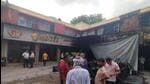 The fire broke out at 2.48 am in the sitting area of the restaurant and soon spread to the first floor. (HT photo) The fire broke out at 2.48 am in the sitting area of the restaurant and soon spread to the first floor. (HT photo)