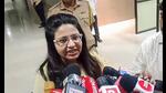Washim, Jul 16 (ANI): IAS trainee Puja Khedkar speaks to the media regarding the police interrogation at her residence, in Washim on Tuesday. (ANI Photo) (ANI) Washim, Jul 16 (ANI): IAS trainee Puja Khedkar speaks to the media regarding the police interrogation at her residence, in Washim on Tuesday. (ANI Photo) (ANI)