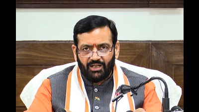 “The Congress party is trying to mislead the people in the state,” reiterated Saini. (PTI) “The Congress party is trying to mislead the people in the state,” reiterated Saini. (PTI)