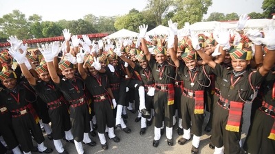 Haryana chief minister Nayab Singh Saini on Wednesday announced more benefits for Agniveers who complete their short four-year stint in the armed forces, ANI reported. (Hindustan Times)