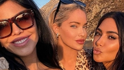 From L to R: Lauren Sanchez, Olivia Pierson and Kim Kardashian (Instagram/@oliviapierson) From L to R: Lauren Sanchez, Olivia Pierson and Kim Kardashian (Instagram/@oliviapierson)