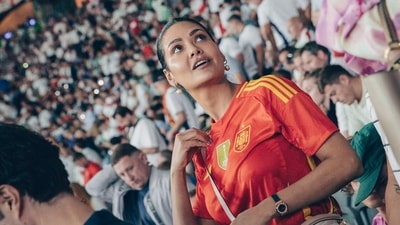Esha Gupta at Euro 2024
