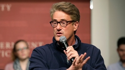 MSNBC television anchor Joe Scarborough, co-hosts of the show "Morning Joe," (AP Photo/Steven Senne, File) (AP)
