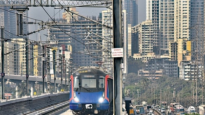 Mumbai's first underground metro - the Aqua Line will cover a 33.5 km route from Aarey Colony to Cuffe Parade (Photo by Vijay Bate/HT Photo) (HT PHOTO) Mumbai's first underground metro - the Aqua Line will cover a 33.5 km route from Aarey Colony to Cuffe Parade (Photo by Vijay Bate/HT Photo) (HT PHOTO)