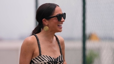 The Duchess of Sussex's new brand faces competition from the King's own products, but is it a deliberate move? (AP Photo/Sunday Alamba) (AP)