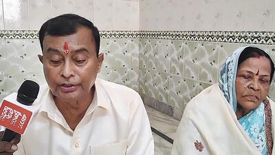 Self proclaimed godman Surajpal alias Narayan Sakar Hari alias Bhole Baba speaks to the media regarding the Hathras stampede, in Kasganj, on Wednesday. (PTI) Self proclaimed godman Surajpal alias Narayan Sakar Hari alias Bhole Baba speaks to the media regarding the Hathras stampede, in Kasganj, on Wednesday. (PTI)