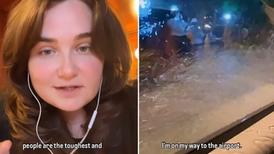 The woman explained about her experience in Mumbai on Instagram. The woman explained about her experience in Mumbai on Instagram.