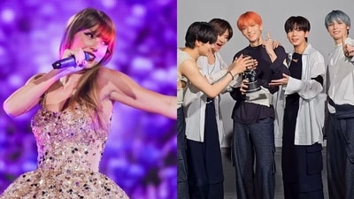 Taylor Swift's The Tortured Poets Department was the most popular and best-selling album of 2024 in the US at the midpoint of the year (left). TOMORROW X TOGETHER's Minisode 3 was the sixth best-selling album in the US in the first six months of the year. Taylor Swift's The Tortured Poets Department was the most popular and best-selling album of 2024 in the US at the midpoint of the year (left). TOMORROW X TOGETHER's Minisode 3 was the sixth best-selling album in the US in the first six months of the year.