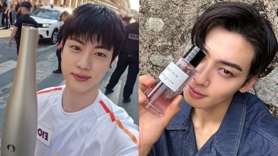 BTS' Jin again defeated ASTRO's Cha Eunwoo to clinch the top spot in July boy group member rankings. BTS' Jin again defeated ASTRO's Cha Eunwoo to clinch the top spot in July boy group member rankings.