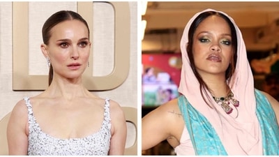Natalie Portman talked about the viral interaction with Rihanna. Natalie Portman talked about the viral interaction with Rihanna.