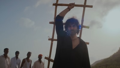 Akshay Kumar in a still from Sarfira. Akshay Kumar in a still from Sarfira.