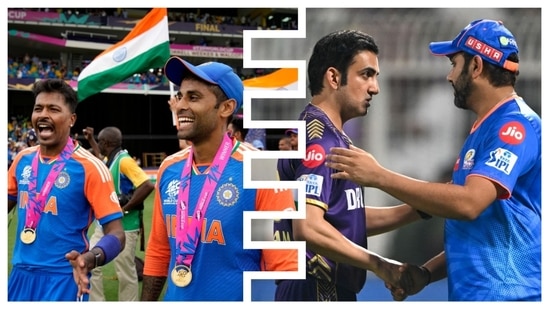 According to a report, Rohit Sharma and Gautam Gambhir have settled India’s captain debate before the Sri Lanka tour(AFP-AP)