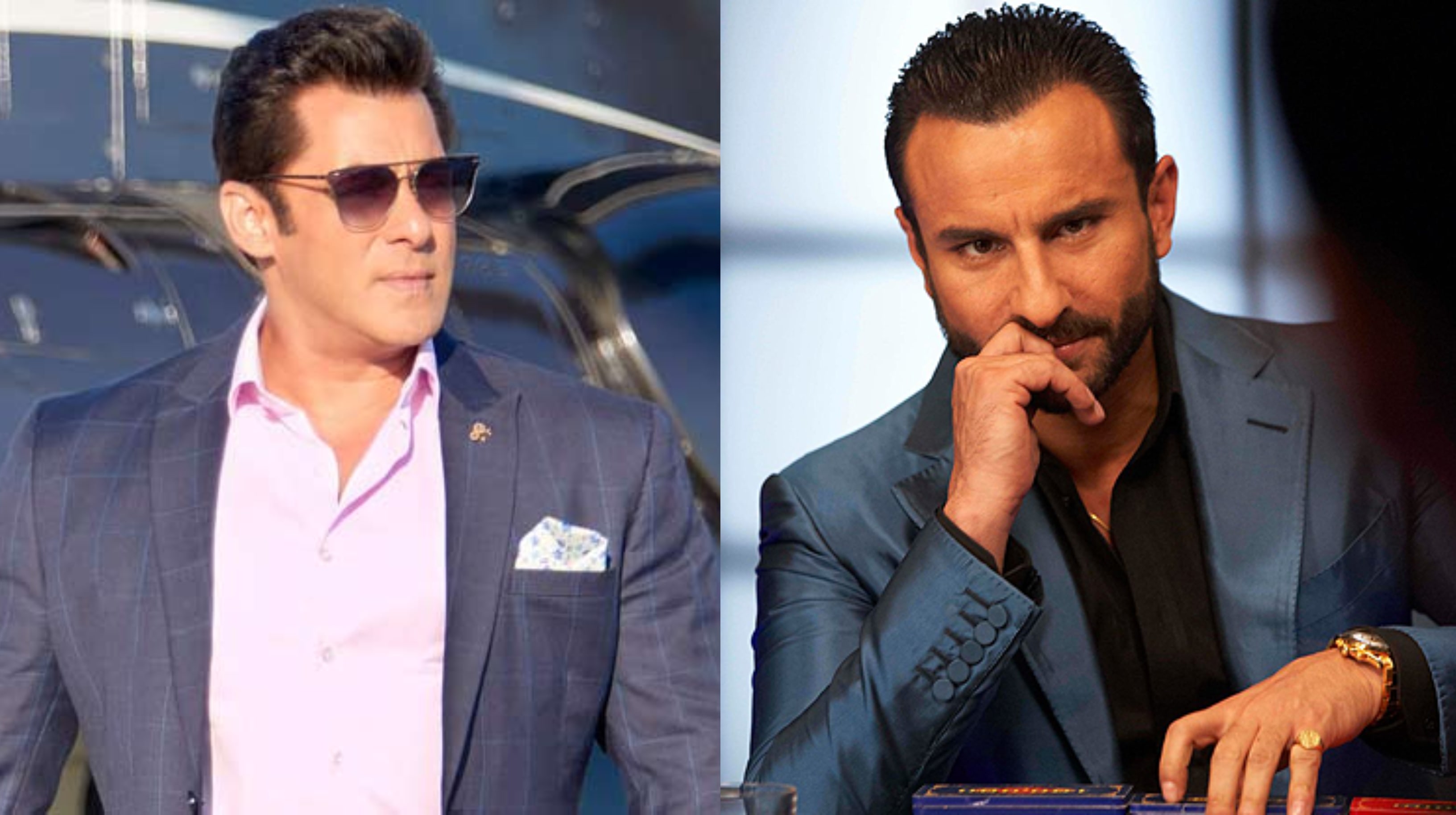 Salman Khan en la carrera 3 y Saif Ali Khan en la carrera 2