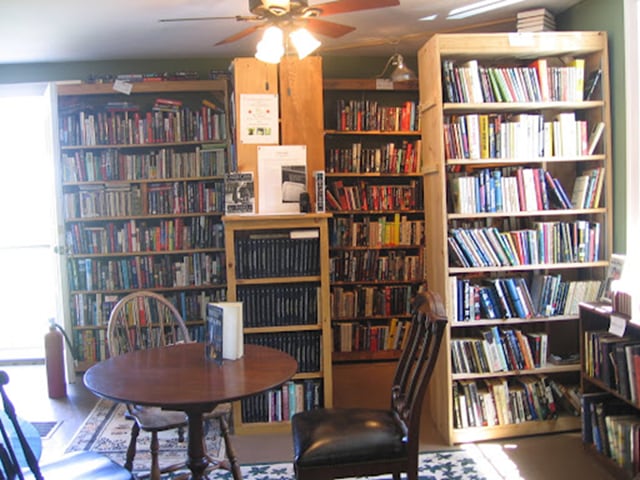 “Quarry Books brings back memories of Hay-on-Wye. The unstaffed shop relies on you, and your honour, to receive payments much like the Honesty Bookshop in Hay Castle, Powys, Wales.” (Courtesy Hobart Book Village) “Quarry Books brings back memories of Hay-on-Wye. The unstaffed shop relies on you, and your honour, to receive payments much like the Honesty Bookshop in Hay Castle, Powys, Wales.” (Courtesy Hobart Book Village)