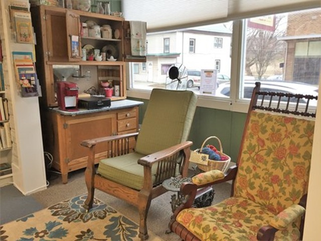 A reading nook (Courtesy Hobart Book Village) A reading nook (Courtesy Hobart Book Village)