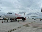 The brand-new A320neo aircraft, bearing registration mark VT-RTN, arrived in Delhi from Airbus Headquarters in Toulouse on July 7.