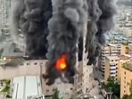 A fire tat tore through a shopping centre in southwestern China and killed 16 people, state media reported on July 18. (Photo by -UGC / UGC / AFP) (AFP) A fire tat tore through a shopping centre in southwestern China and killed 16 people, state media reported on July 18. (Photo by -UGC / UGC / AFP) (AFP)