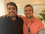 Gaurav Munjal and Bhavish Aggarwal at Araku Coffee. Gaurav Munjal and Bhavish Aggarwal at Araku Coffee.
