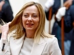 Italian Prime Minister Giorgia Meloni in Rome, Italy.
