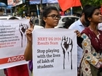 The NEET-UG paper leak case: Four students from AIIMS Patna were taken by a CBI team to be interrogated. (Photo by Samir Jana/ Hindustan Times) (Hindustan Times) The NEET-UG paper leak case: Four students from AIIMS Patna were taken by a CBI team to be interrogated. (Photo by Samir Jana/ Hindustan Times) (Hindustan Times)