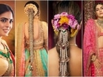Isha Ambani and Kriti Sanon wore the braid jewellery or poola jada for Anant Ambani and Radhika Merchant's wedding. 