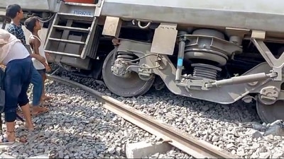 The Dibrugarh Express accident took place in UP"s Gonda. (ANI) The Dibrugarh Express accident took place in UP"s Gonda. (ANI)