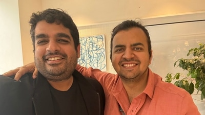 Gaurav Munjal and Bhavish Aggarwal at Araku Coffee. Gaurav Munjal and Bhavish Aggarwal at Araku Coffee.