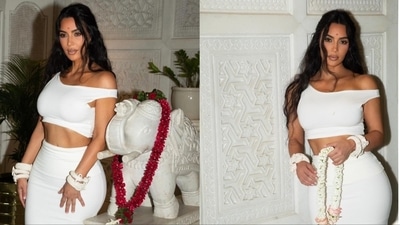 Kim Kardashian shared several photos on Instagram.