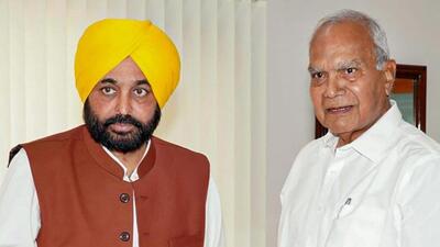 Punjab governor Banwarilal Purohit and chief minister Bhagwant Mann have been at loggerheads over various issues, including the appointment of the vice-chancellor of the Ludhiana-based Punjab Agricultural University. (HT file photo) Punjab governor Banwarilal Purohit and chief minister Bhagwant Mann have been at loggerheads over various issues, including the appointment of the vice-chancellor of the Ludhiana-based Punjab Agricultural University. (HT file photo)
