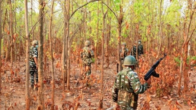 Security forces were rushed to the area after a tip off about the presence of Maoists there. (ANI/Representative) Security forces were rushed to the area after a tip off about the presence of Maoists there. (ANI/Representative)