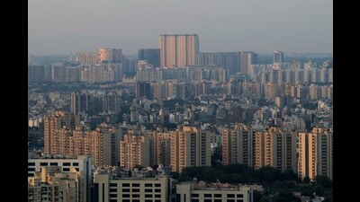 The Gurugram skyline. (HT File) The Gurugram skyline. (HT File)