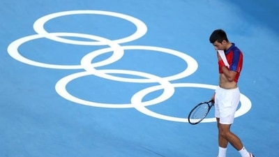 Novak Djokovic was chasing a potential Golden Slam in 2021. (Getty Images)