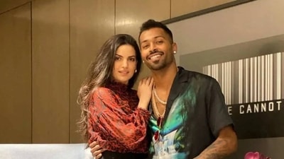 Hardik Pandya, Natasa Stankovic