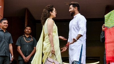 Chirag Paswan spoke about Kangana Ranaut recently. Chirag Paswan spoke about Kangana Ranaut recently.