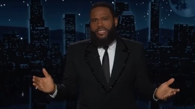 Anthony Anderson wondered if any more rap or music groups with Donald Trump or Republican themes will be performed during the ongoing conference. (Jimmy Kimmel Live) Anthony Anderson wondered if any more rap or music groups with Donald Trump or Republican themes will be performed during the ongoing conference. (Jimmy Kimmel Live)