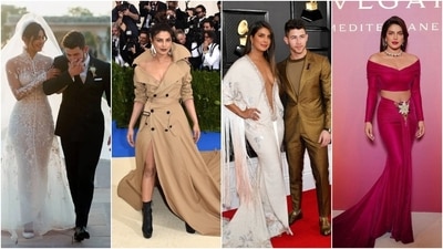 Priyanka Chopra celebrates her 42nd birthday. The actor is a global style icon, who has conquered Hollywood, Bollywood, and fashion spaces with her impeccable and unapologetic sartorial sense. But some fashion moments in her roster are unforgettable - be it her rare Ralph Lauren wedding dress or the Met Gala look that led to some hilarious memes. So, as she celebrated her birthday, here's a look at her top fashion moments. (Instagram) Priyanka Chopra celebrates her 42nd birthday. The actor is a global style icon, who has conquered Hollywood, Bollywood, and fashion spaces with her impeccable and unapologetic sartorial sense. But some fashion moments in her roster are unforgettable - be it her rare Ralph Lauren wedding dress or the Met Gala look that led to some hilarious memes. So, as she celebrated her birthday, here's a look at her top fashion moments. (Instagram)