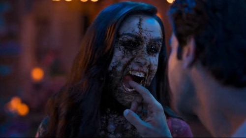A still of Shraddha and Rajkummar's date in Stree 2 A still of Shraddha and Rajkummar's date in Stree 2