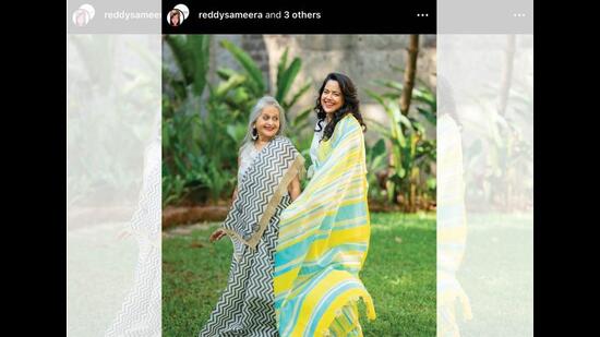 Reddy occasionally shares playful Reels of her children and mother-in-law, Manjri Varde.