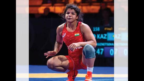 Sakshi Malik led the protests against the then-WFI chief Brij Bhushan, a brave act for a sportsperson.