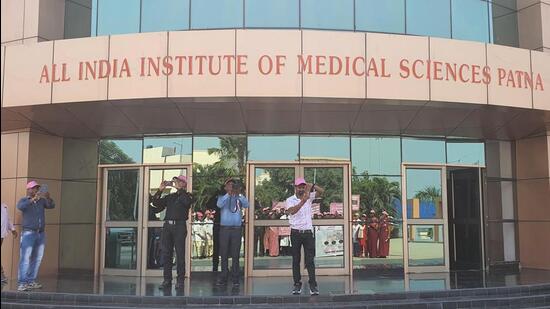 A senior hospital official, however, said the four medical students were under investigation on suspicions that they helped solve the NEET-UG question paper. (Facebook/AIIMS Patna)