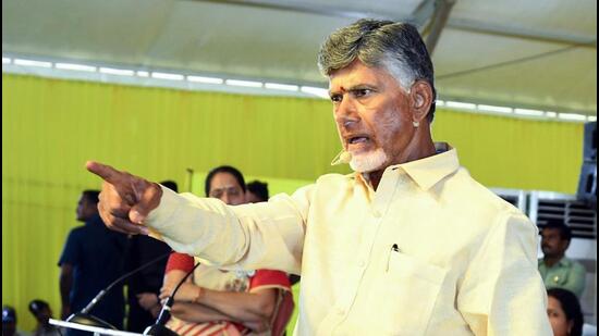 Andhra Pradesh chief minister N Chandrababu Naidu was due to release the white paper on law and order on Thursday afternoon (ANI FILE PHOTO)