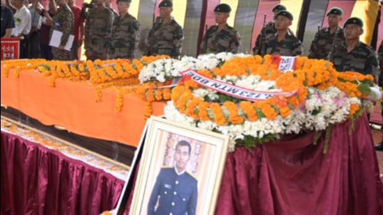 Captain Brijesh Thapa from Darjeeling in West Bengal was killed in gunfight with terrorists in Jammu and Kashmir’s Doda on Tuesday (Twitter Photo)