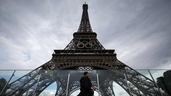Paris will be just the second city after London to host the Olympics thrice.(AFP)