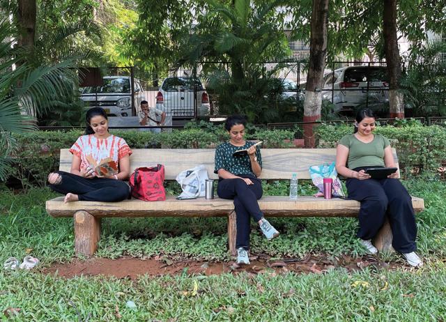 Pune Reads’ bookworms make it to Kamla Nehru park every Saturday, come rain or shine. Pune Reads’ bookworms make it to Kamla Nehru park every Saturday, come rain or shine.