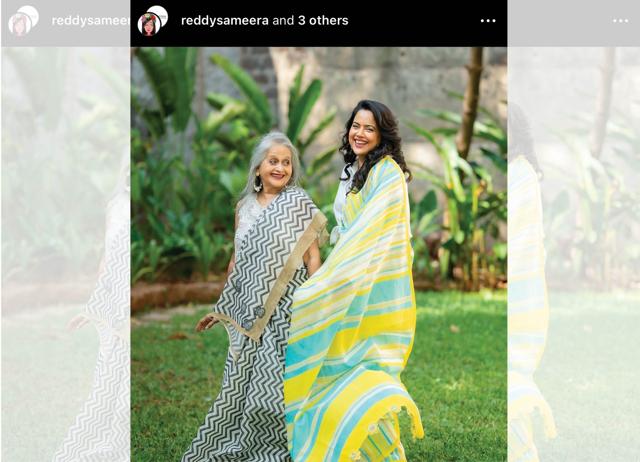 Reddy occasionally shares playful Reels of her children and mother-in-law, Manjri Varde. Reddy occasionally shares playful Reels of her children and mother-in-law, Manjri Varde.