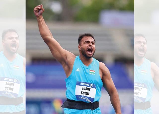 Sumit Antil is an inspiration to para-athletes across disciplines. Sumit Antil is an inspiration to para-athletes across disciplines.