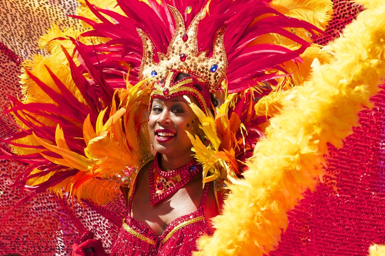 Rio Carnival is a vibrant extravaganza.(Pixabay)