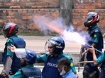 More than 2500 have been injured with hundreds of university students in Dhaka holding rallies for weeks protesting the Bangladesh's reservation system in public sector jobs(AFP) More than 2500 have been injured with hundreds of university students in Dhaka holding rallies for weeks protesting the Bangladesh's reservation system in public sector jobs(AFP)